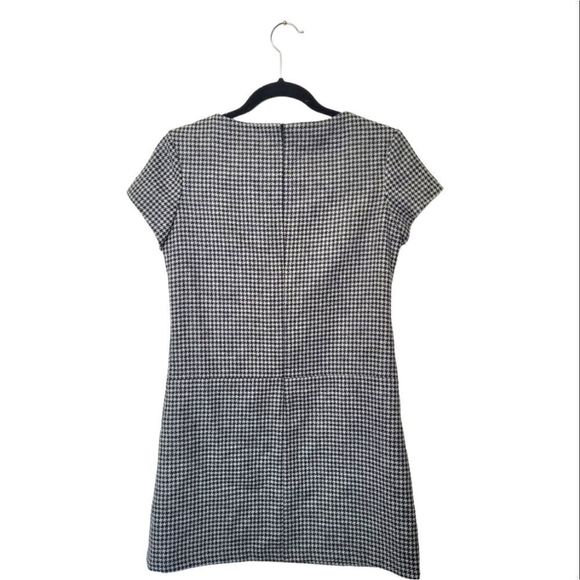 Vintage Gap Wool Houndstooth Shift Dress - Picture 2 of 3